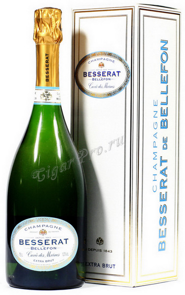 шампанское бессера де бельфон экстра брют besserat de bellefon extra brut